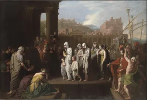 Agrippina Landing at Brundisium with the Ashes of Germanicus, 1768 (oil on canvas) Agrippina Landing at Brundisium with the Ashes of Germanicus, 1768 (oil on canvas)