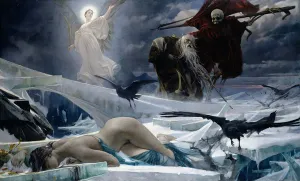 Ahasuerus at the End of the World (oil on canvas) Ahasuerus at the End of the World (oil on canvas)