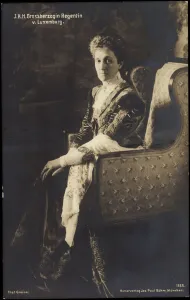 Ak Grand Duchess Maria Anna, Regent of Luxembourg, Nobility Portugal (b/w photo) Ak Grand Duchess Maria Anna, Regent of Luxembourg, Nobility Portugal (b/w photo)
