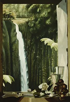 Akaka Waterfall, Hawaii, 1925-1930 (oil on canvas) Akaka Waterfall, Hawaii, 1925-1930 (oil on canvas)