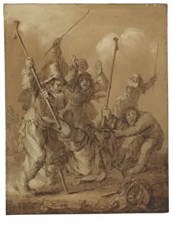 Impoverished Gallery: Al-Arm (oil on panel)