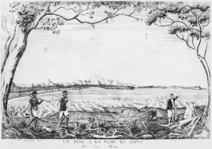 Album of the Isle of Pines, view taken from the Pines beach, 1877 (litho) Album of the Isle of Pines, view taken from the Pines beach, 1877 (litho)