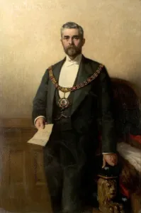 Alderman Sir John Turbey, Kt, 1889 (oil on canvas) Alderman Sir John Turbey, Kt, 1889 (oil on canvas)