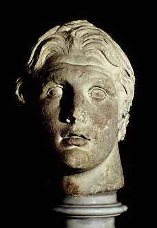 Alexander the Great (356-323 BC), found in Pergamum (marble)