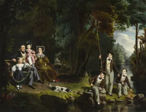 Alexander Masterton and His Wife and Children, 1834 (oil on canvas) Alexander Masterton and His Wife and Children, 1834 (oil on canvas)