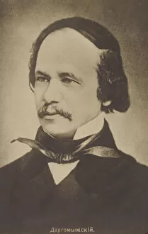 Alexander Sergeyevich Dargomizhsky, Russian composer (1813-1869) (b/w photo)