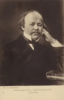 Alexander Sergeyevich Dargomizhsky, Russian composer (1813-1869) (engraving) Alexander Sergeyevich Dargomizhsky, Russian composer (1813-1869) (engraving)