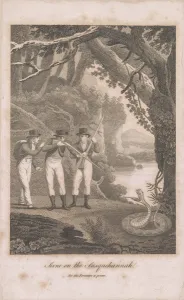 Alexander Wilson and companions on the Susquehanna, 1809 (etching) Alexander Wilson and companions on the Susquehanna, 1809 (etching)