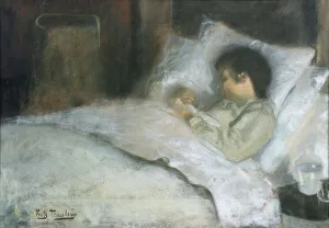 Alexandra with Harald, 1887 (pastel on paper) Alexandra with Harald, 1887 (pastel on paper)