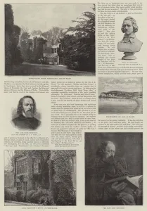 Alfred, Baron Tennyson, Poet Laureate (engraving) Alfred, Baron Tennyson, Poet Laureate (engraving)