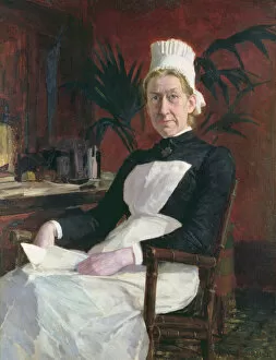 Alice Fisher, Chief Nurse (oil on canvas)