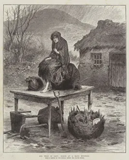 All That is Left, Scene at a Mayo Eviction (engraving) All That is Left, Scene at a Mayo Eviction (engraving)