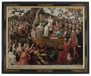 Triumphal Gallery: Allegory of the 1577 Peace in the Low Countries, 1577 (oil on panel)