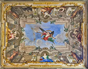 Allegory of the Fame and Allegorical Figures from the Hall of the Fame of the Balbi Family (fresco)