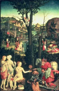 Allegory of Love (Amor omnia vincit), c.1500-68/70 (panel) Allegory of Love (Amor omnia vincit), c.1500-68/70 (panel)