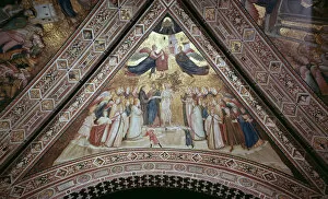 Trecento Collection: Allegory of the poverty (Fresco, 1334)