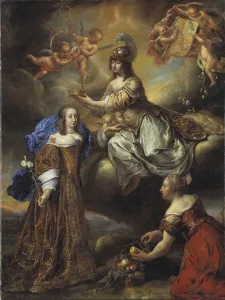 Allegory of Queen Hedvig Eleonora as Minerva, 1654 (oil on canvas) Allegory of Queen Hedvig Eleonora as Minerva, 1654 (oil on canvas)