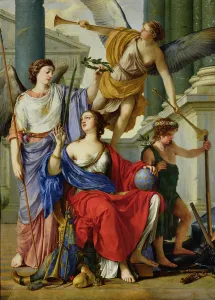 Allegory of the Regency of Anne of Austria (1601-66) 1648 (oil on canvas) Allegory of the Regency of Anne of Austria (1601-66) 1648 (oil on canvas)
