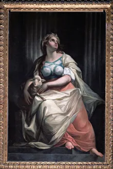 Allegory of the thirteen values of the republic: the meekness (Painting, after 1783) Allegory of the thirteen values of the republic: the meekness (Painting, after 1783)