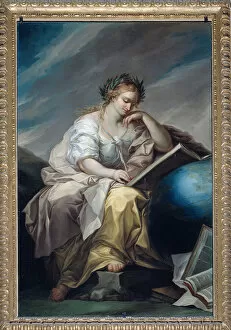 Allegory of the thirteen values of the republic: the story (Painting, after 1783)