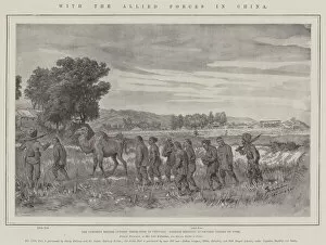 Sikhs Gallery: With the Allied Forces in China (engraving)