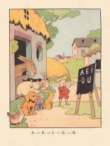 ALPHABET B. RABIER (frontispiece), 1932 (illustration) ALPHABET B. RABIER (frontispiece), 1932 (illustration)