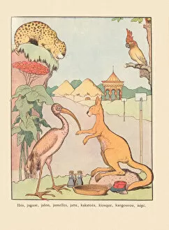ALPHABET B. RABIER I J K, 1932 (illustration)