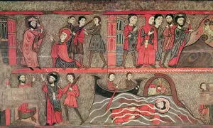 Altar Frontal with scenes from the life of Saint Clement, from the Church of Sant Climent de Taull Altar Frontal with scenes from the life of Saint Clement, from the Church of Sant Climent de Taull