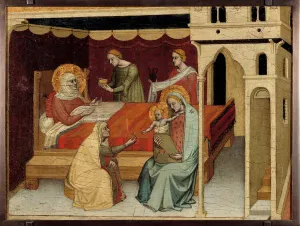 Altarpiece of the Master of Saint John the Baptist, c.1350 (painting) Altarpiece of the Master of Saint John the Baptist, c.1350 (painting)