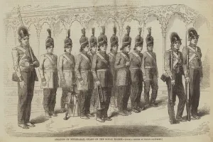 Amazons of Hyderabad, Guard of the Royal Harem (engraving) Amazons of Hyderabad, Guard of the Royal Harem (engraving)