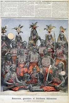 Amazons, warrior and Dahomean fetishers (from present-day Benin) Amazons, warrior and Dahomean fetishers (from present-day Benin)