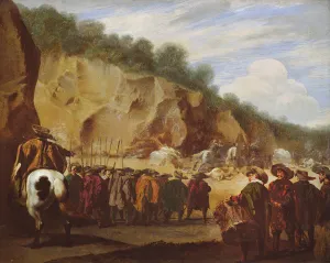 The Ambush, c. 1646-56 (oil on canvas) The Ambush, c. 1646-56 (oil on canvas)