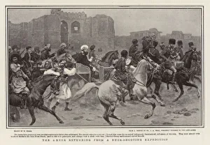 William (after) Small Gallery: The Ameer returning from a Duck-shooting Expedition (litho)