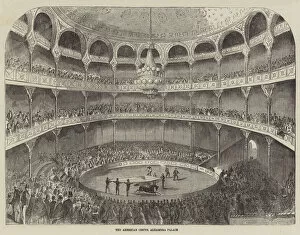 Alhambra Palace Gallery: The American Circus, Alhambra Palace (engraving)