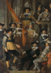 Amsterdam civic guard of District XVIII under Captain Albert Bas Amsterdam civic guard of District XVIII under Captain Albert Bas