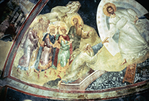 Anastasis in the Parecclesian apse vault, 1310-20 (fresco) Anastasis in the Parecclesian apse vault, 1310-20 (fresco)