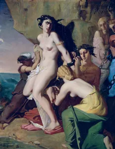 Andromeda Tied to the Rock by the Nereids, 1840 (oil on canvas) Andromeda Tied to the Rock by the Nereids, 1840 (oil on canvas)