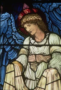Images Dated 14th November 2006: Angel of Suffering, Right Hand Angel from the St. Catherine Window