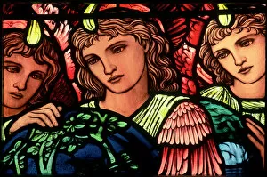Images Dated 13th June 2006: Angels of Creation: The Third Day, by Sir Edward Burne-Jones (1833-98), c.1890