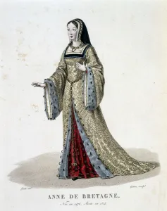 Anne de Bretagne - in ' Galerie francaise des femmes famaises', ill. Louis-Marie Lante, 1827 Anne de Bretagne - in ' Galerie francaise des femmes famaises', ill. Louis-Marie Lante, 1827