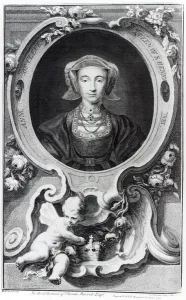 Anne of Cleves, engraved by Jacobus Houbraken, 1740 (engraving) Anne of Cleves, engraved by Jacobus Houbraken, 1740 (engraving)
