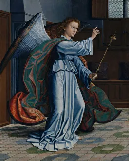 The Annunciation, 1506 (oil on wood) The Annunciation, 1506 (oil on wood)