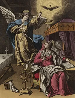 Wingspan Gallery: The Annunciation (colour litho)