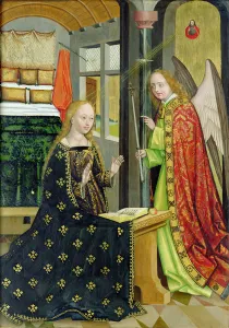 Annunciation, from the Dome Altar, 1499 (tempera on panel) Annunciation, from the Dome Altar, 1499 (tempera on panel)