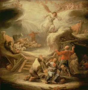 The Annunciation to the Shepherds (oil on canvas) The Annunciation to the Shepherds (oil on canvas)