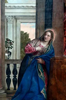 The Annunciation of the Virgin 16th century (oil on canvas) The Annunciation of the Virgin 16th century (oil on canvas)