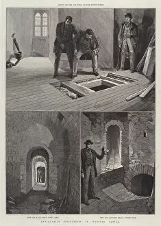 Antiquarian Discoveries in Windsor Castle (engraving)