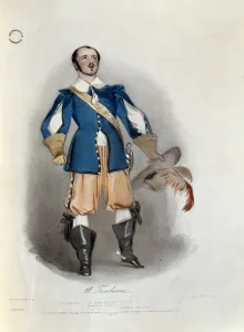 Antonio Tamburini (1800-76) as Riccardo in I Puritani Antonio Tamburini (1800-76) as Riccardo in I Puritani