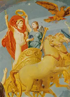 Apotheosis of Napoleon I, detail of the chariot of Napoleon, 1853 (oil on canvas) Apotheosis of Napoleon I, detail of the chariot of Napoleon, 1853 (oil on canvas)
