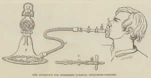 The Apparatus for rendering Surgical Operations Painless (engraving) The Apparatus for rendering Surgical Operations Painless (engraving)